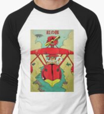 Porco Rosso Men's Baseball ¾ T-Shirt