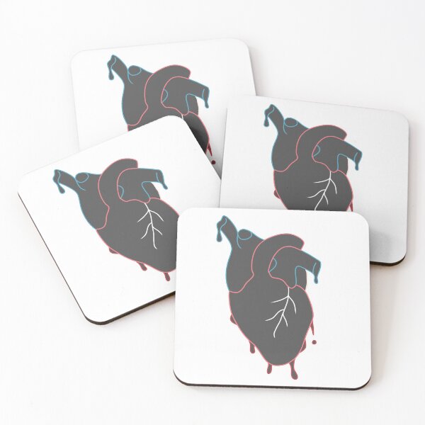 Item preview, bleeding heart (black) designed and sold by skeleton-rat.