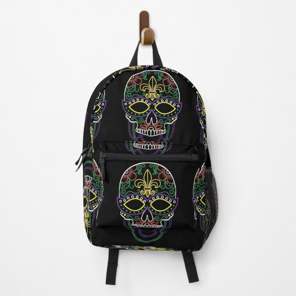 Item preview, Sugar Skull Mask Colorful Floral Design Day of the Dead Dia De Los Muertos Mardi Gras Illustration (s) designed and sold by OopteesLydia.