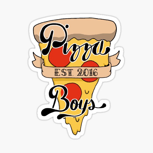 Pizza Boys Sticker