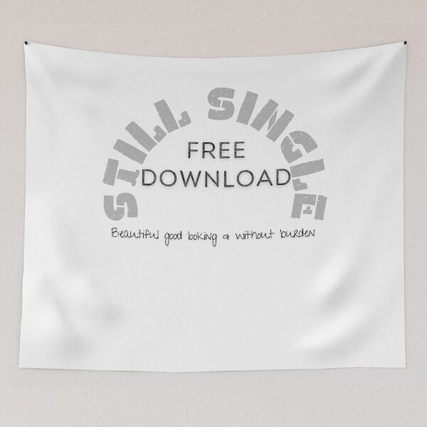 Item preview, Still Single Shirt designed and sold by therdsak thongdonkhan.
