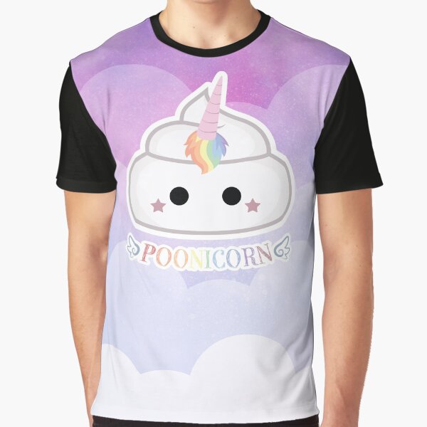 Poonicorn - Unicorn Poop T-shirt graphique
