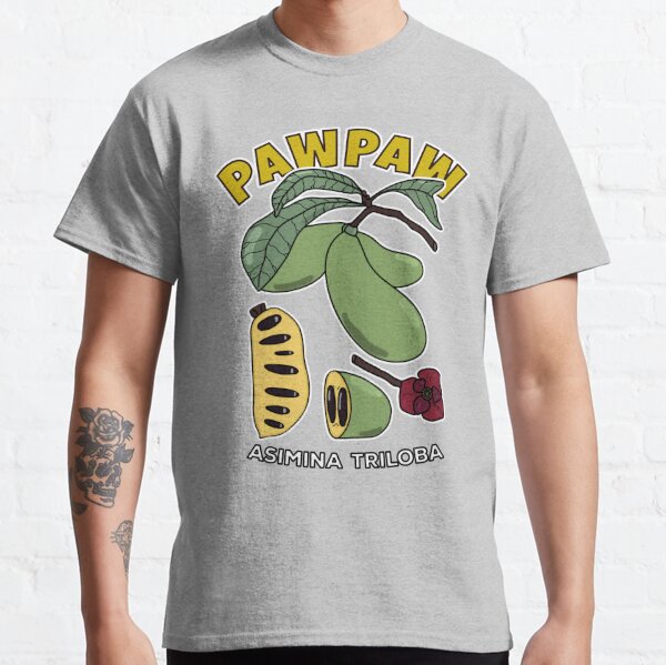 Pawpaw Fruit Tree Asimina Triloba Classic T-Shirt