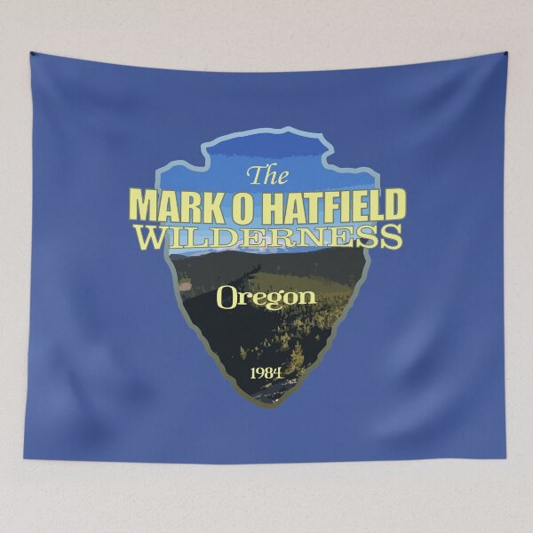 Item preview, Mark O Hatfield Wilderness (arrowhead) designed and sold by curranmorgan.