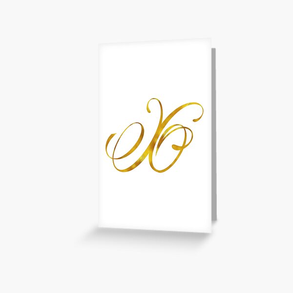 Letter B Initial Gold Faux Foil Metallic Glitter Monogram Isolated on White  Background | Essential T-Shirt