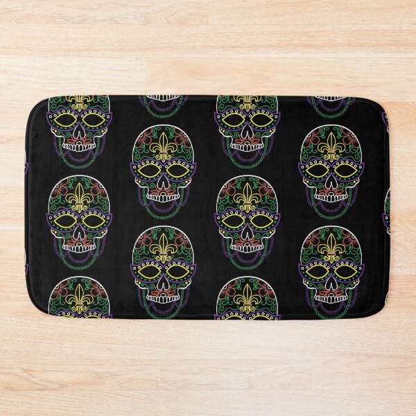 Item preview, Sugar Skull Mask Colorful Floral Design Day of the Dead Dia De Los Muertos Mardi Gras Illustration (m) designed and sold by OopteesLydia.