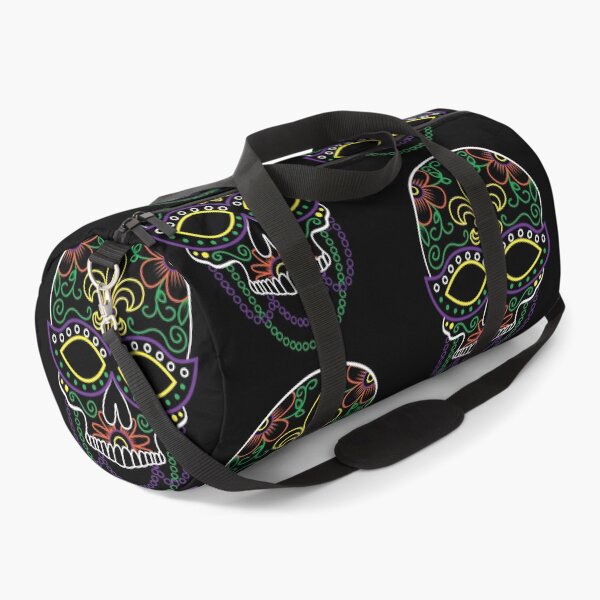 Item preview, Sugar Skull Mask Colorful Floral Design Day of the Dead Dia De Los Muertos Mardi Gras Illustration (m) designed and sold by OopteesLydia.
