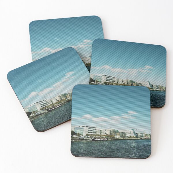 Item preview, Dublin Skyline Scan Lines 2000s vibe designed and sold by junepillows.