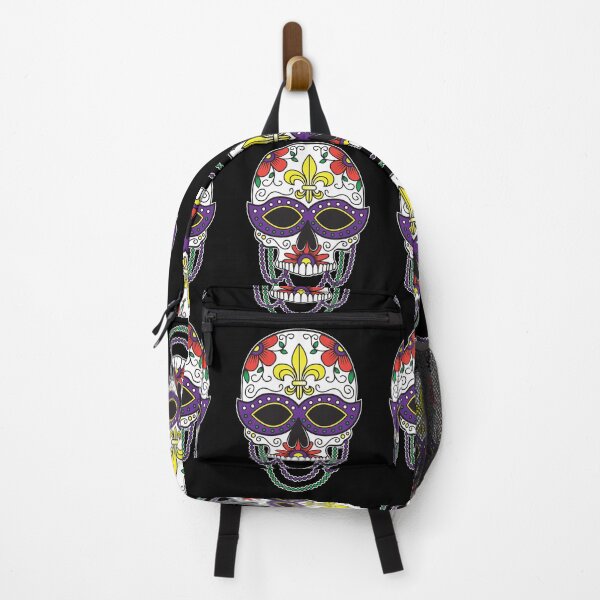 Item preview, Sugar Skull Mask Colorful Floral Design Day of the Dead Dia De Los Muertos Mardi Gras Illustration (s) designed and sold by OopteesLydia.