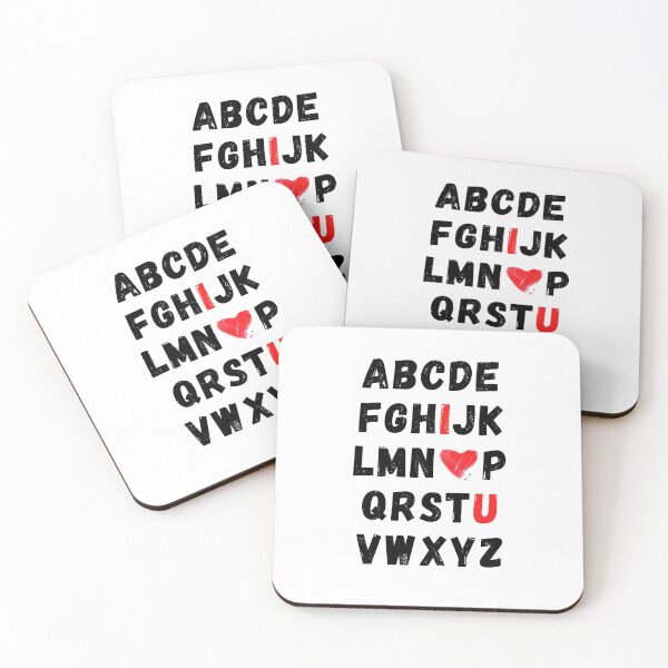 Item preview, Alphabets I Love You designed and sold by momsnpops.