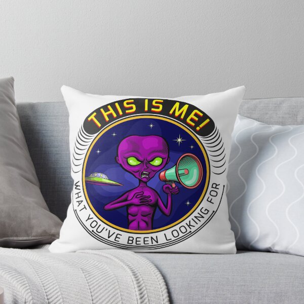 Item preview, The alien holds a megaphone, announcing its existence designed and sold by Joharium.