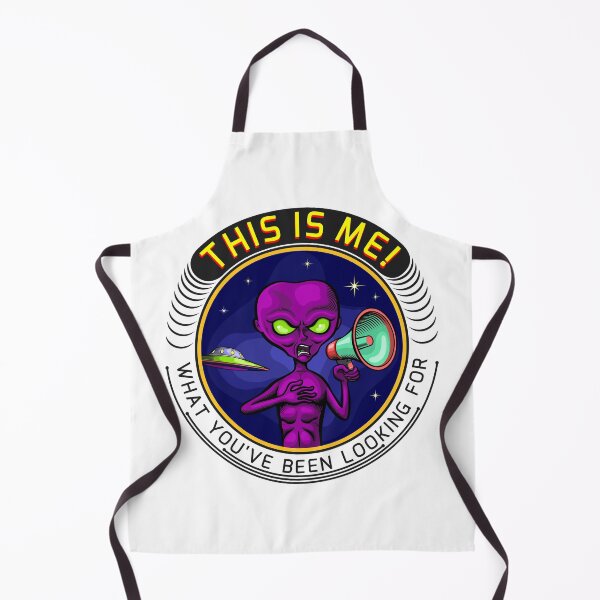 Item preview, The alien holds a megaphone, announcing its existence designed and sold by Joharium.