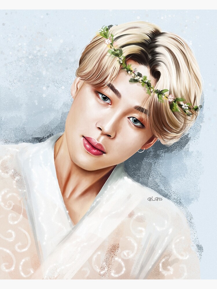 "JIMIN" Poster For Sale By Ari-arts | Redbubble