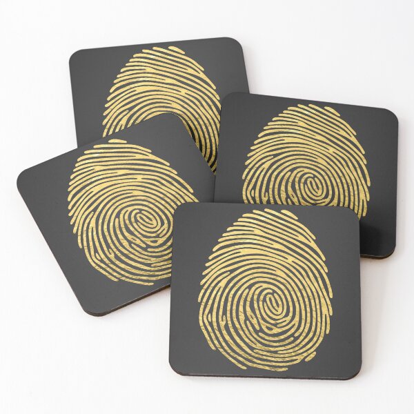 Item preview, LUXURIOUS GOLD FINGER ON MATT BLACK designed and sold by GOTOCREATE.