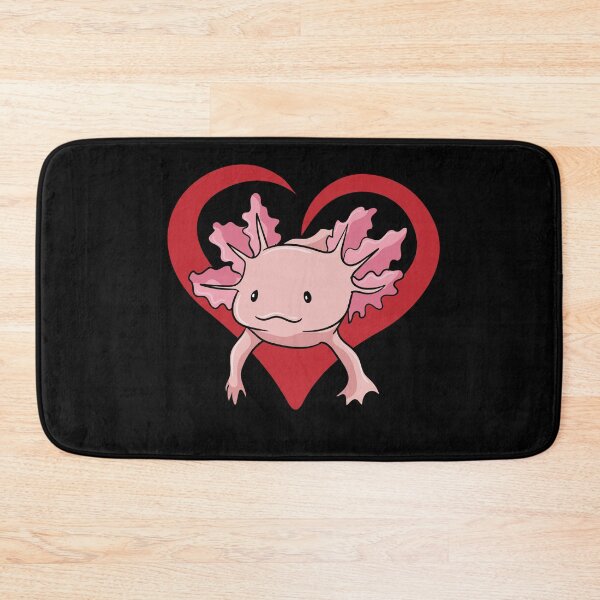 Item preview, Axolotl Valentine's Day gift designed and sold by ElBeDesigns.