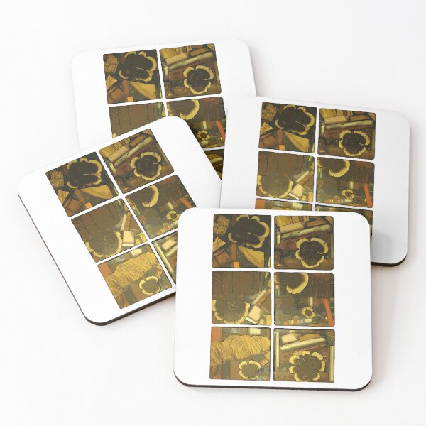 Item preview, wood & resin squares designed and sold by alisondexter.