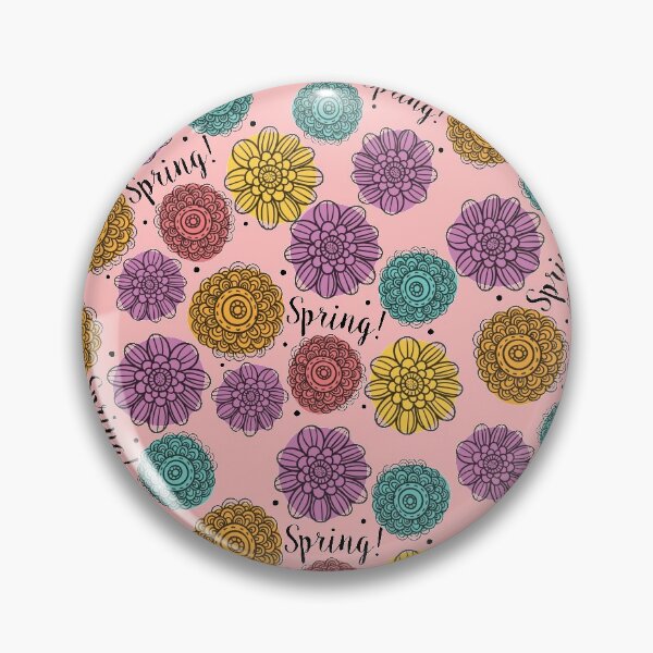 Item preview, Spring Time Flower Pattern  designed and sold by Warrior Veteran Clothing.