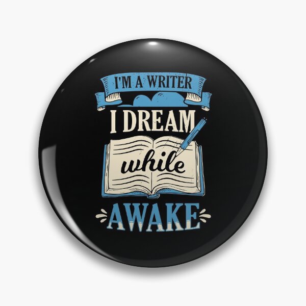 Item preview, I'm A Writer I Dream While Awake Book Author Gift designed and sold by Marcid95.