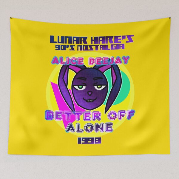 Item preview, BETTER OFF ALONE designed and sold by xLunarHare.