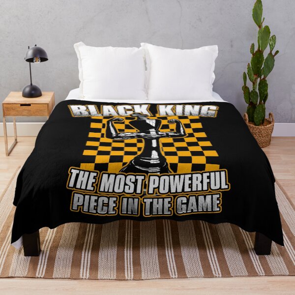 Item preview, Black Chess King The Most Powerful Piece In The Game designed and sold by GrandeDuc.