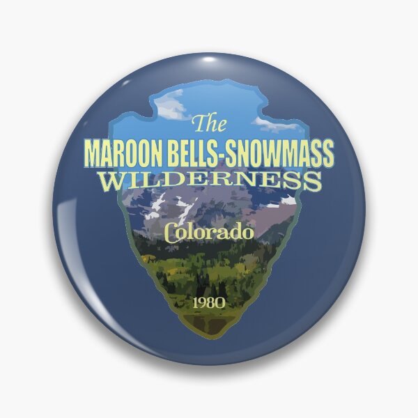 Item preview, Maroon Bells-Snowmass Wilderness (arrowhead) designed and sold by curranmorgan.