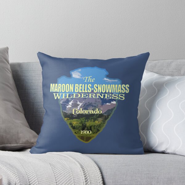 Item preview, Maroon Bells-Snowmass Wilderness (arrowhead) designed and sold by curranmorgan.