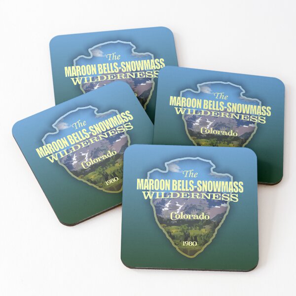Item preview, Maroon Bells-Snowmass Wilderness (arrowhead) designed and sold by curranmorgan.