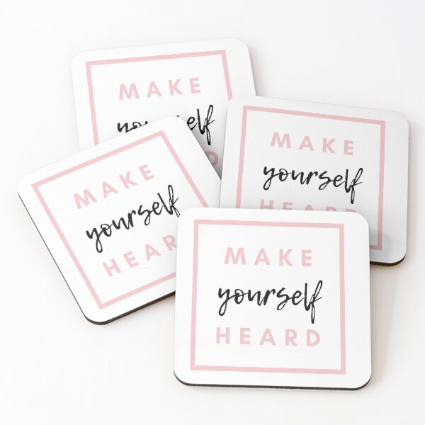 Item preview, MAKE YOURSELF HEARD designed and sold by Akz84.