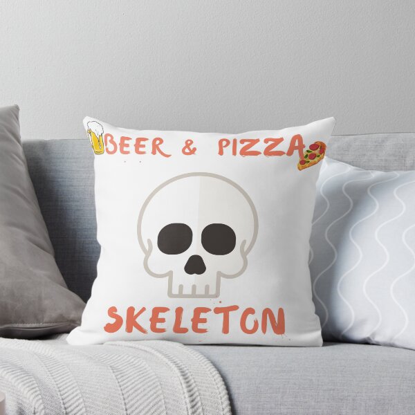Artikelvorschau, Bier & Pizza Skelett Brustkorb entworfen und verkauft von MoohAs.