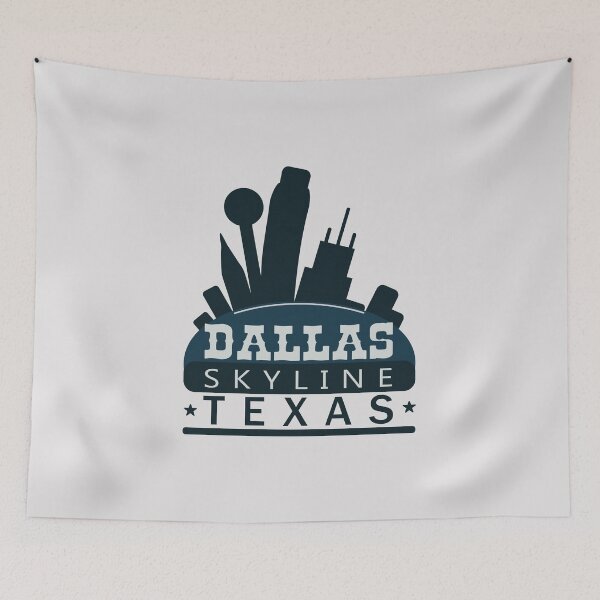 Item preview, Dallas Skyline Texas_dark color designed and sold by Arteria Mix.