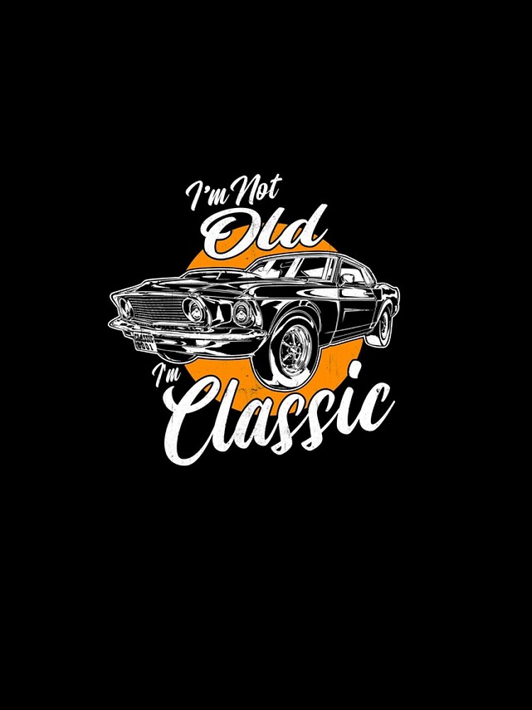 Imagen 4 de 4, Funda de iPhone con la obra I'm Not Old I'm Classic Vintage Retro Classic Muscle Car Gear, diseñada y vendida por DynamicDesign.
