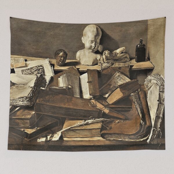 Item preview, Books Still Life, after Jan Lievens around 1628 designed and sold by SEEMUELLER.