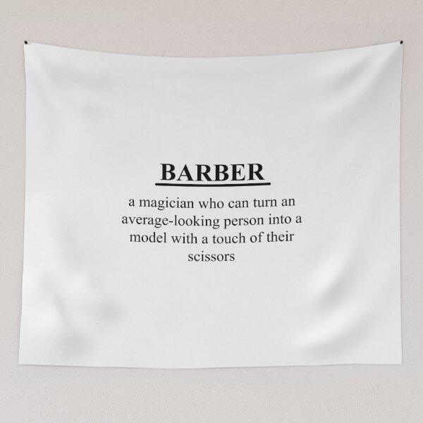 Item preview, Funny Barber Definition designed and sold by Swarno.