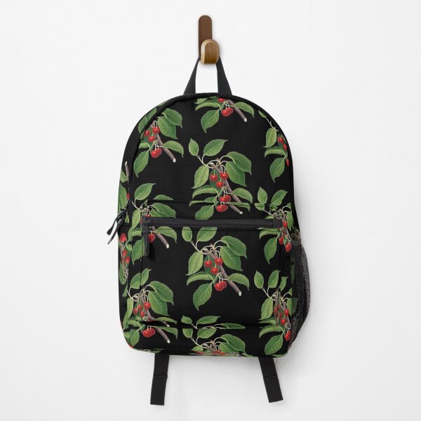 Item preview, Vintage Red Sour Cherry Fruit Hand Drawn Botanical Illustration designed and sold by No AI Classic Vintage Art.