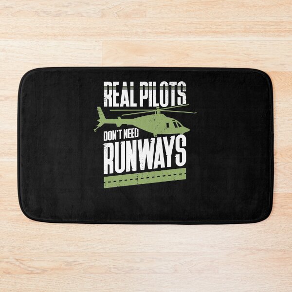 Item preview, Real Pilots Don't Need Runways  designed and sold by Marcid95.