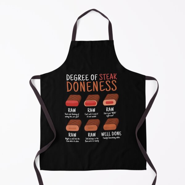 Item preview, Degree Of Steak Doneness Meat Grill BBQ designed and sold by MooonTees.