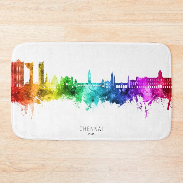 Item preview, Chennai Skyline India designed and sold by ArtPrints.