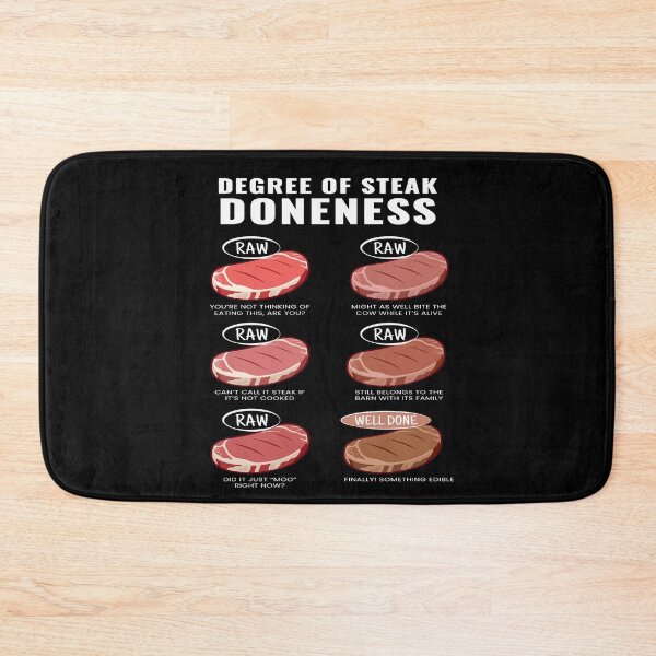 Item preview, Degree Of Steak Doneness Meat Grill BBQ designed and sold by MooonTees.
