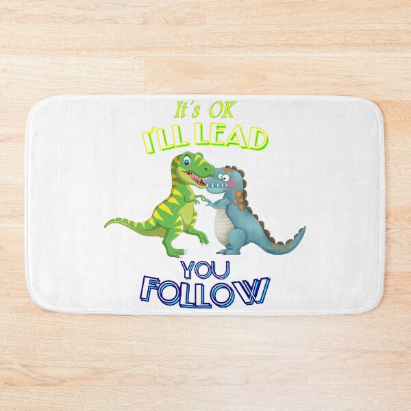 Item preview, Its ok, I'll lead the swing dance Dino designed and sold by hop2swing.