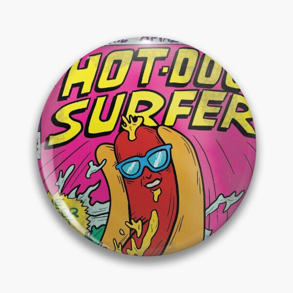 Artikelvorschau, Hot Dog Surfer entworfen und verkauft von ribncheese.