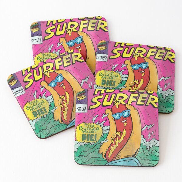 Artikelvorschau, Hot Dog Surfer entworfen und verkauft von ribncheese.