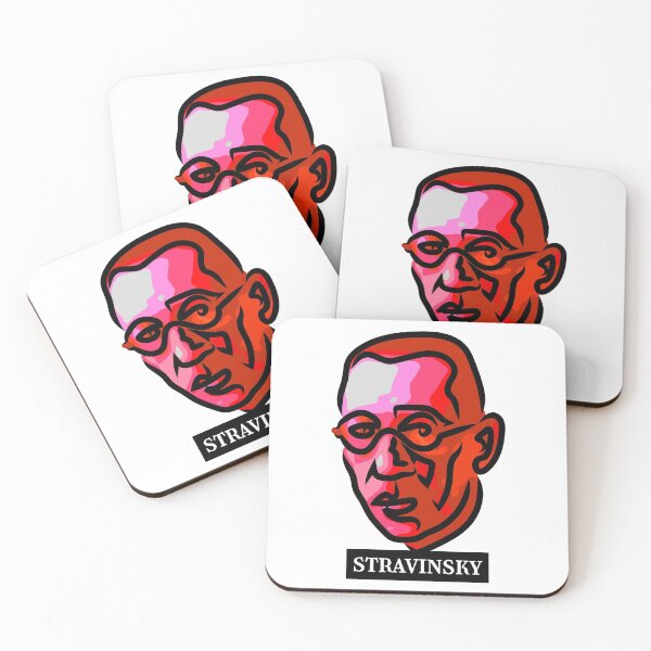 Item preview, Portrait of the composer Stravinsky designed and sold by Xdelacra.