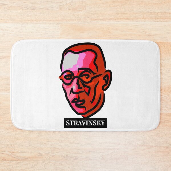 Item preview, Portrait of the composer Stravinsky designed and sold by Xdelacra.