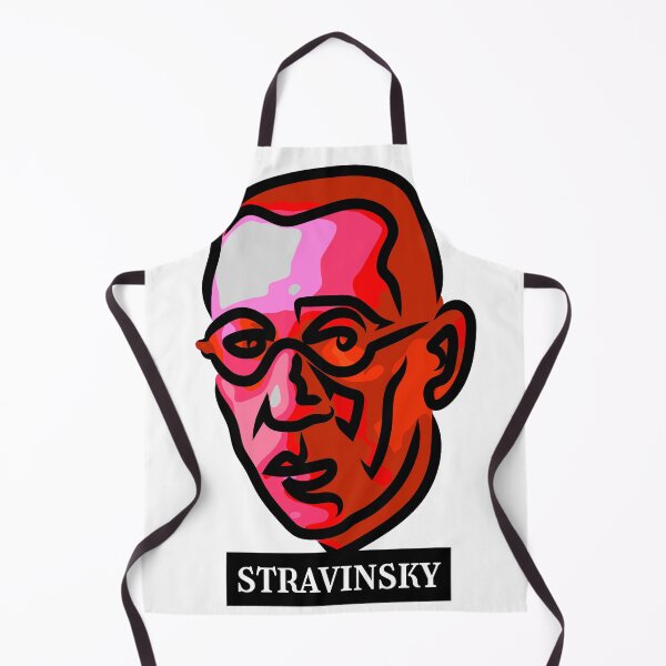 Item preview, Portrait of the composer Stravinsky designed and sold by Xdelacra.