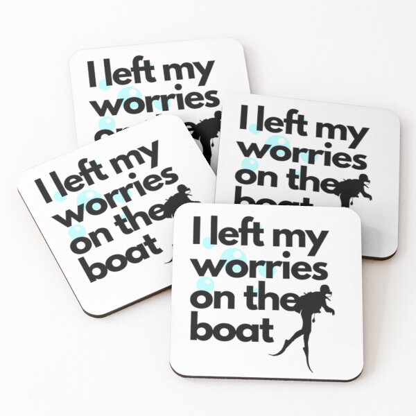 Item preview, I left my worries on the boat designed and sold by LeonardoBotha.
