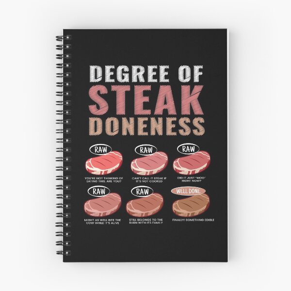 Item preview, Degree Of Steak Doneness Meat Grill BBQ designed and sold by MooonTees.