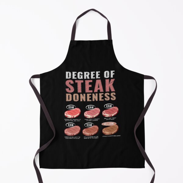 Item preview, Degree Of Steak Doneness Meat Grill BBQ designed and sold by MooonTees.