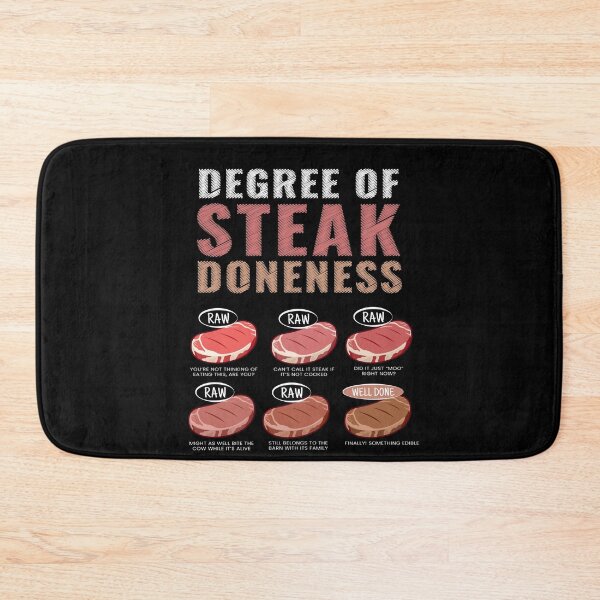 Item preview, Degree Of Steak Doneness Meat Grill BBQ designed and sold by MooonTees.