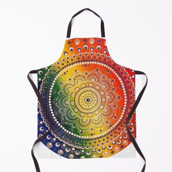 Item preview, Rainbow Mandala Dot Art designed and sold by Susan Munn.