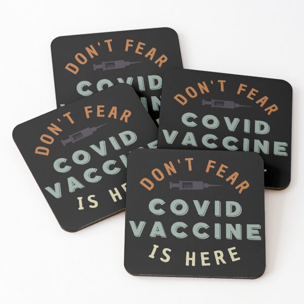Item preview,  Don't Fear Covid Vaccine Is Here Pro Vaccination designed and sold by Sutra-Lotus-Co.
